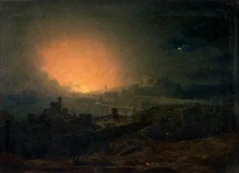 O incêndio, Edimburgo